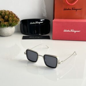 Salvatore Ferragamo 3919 Silver Black