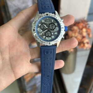 Breitling Endurance Pro Silver Blue Chronograph (Date working)