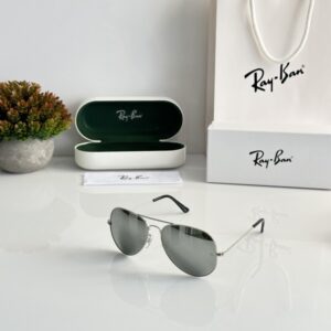 Rayban Aviator Silver Mercury