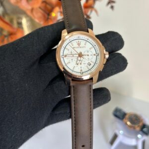 Maserati Chronograph 1st Quality AAA Brown White WC-122