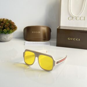 Gucci 0255 Cream Yellow