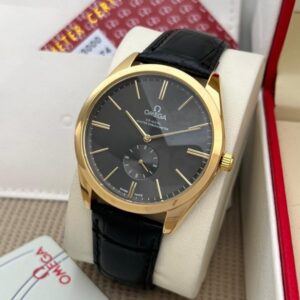 Omega Coaxial master Chronometer Black Gold