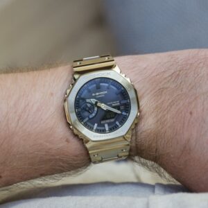 Casio Gshock Ga 2100 Goldblack AAA All working Premium WC01