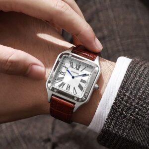 santos dumont brown strap