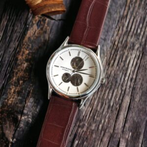 Emporio Armani Station Brown Silver Automatic