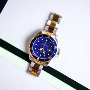 Rolex Oyster perpetual Submarine T-Tone Gold Blue - J788