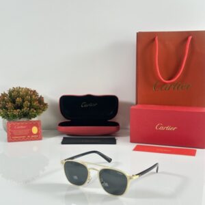 Cartier 0012 Gold Black