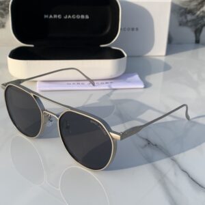 Marc jacobs metal silver black