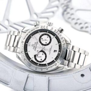Omega Seamaster Coaxial Heavy Quartz Silver White