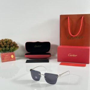 Cartier 0615 Silver Black