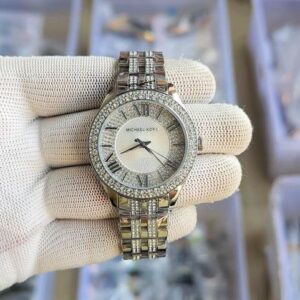 MichaelKors Harlowe Pave Silver