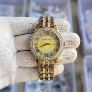 MichaelKors Harlowe Pave Silver Gold