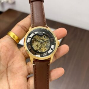 Fossil Townsman Brown-Gold
