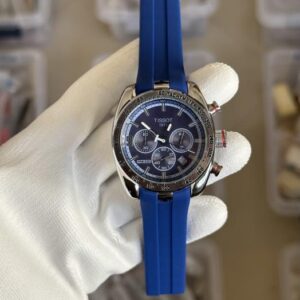 Tisso t Prs 330 Silver Blue chronograph