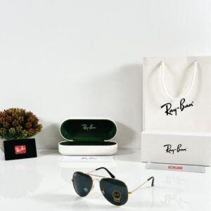 Rayban Aviator Gold Black