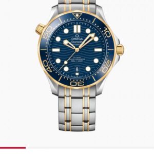 Omega seamaster diver 300M automatic Gold-Blue
