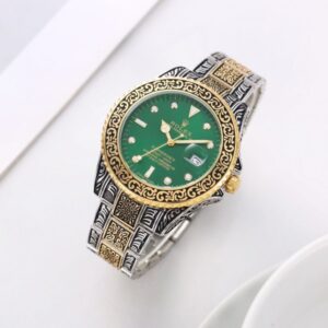 Rolex Oyster Vintage 2Ton-Gold-Green