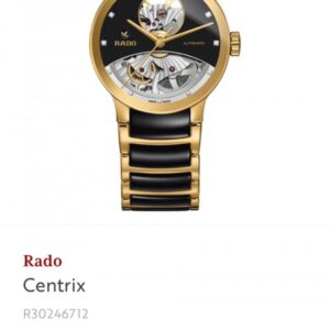 Rado Centrix Automatic Open Heart Japan