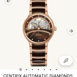 Rado Centrix Automatic Open Heart Japan Copper-Black