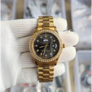 Rolex Oyster perpetual Day Date Diamond 40 Battery - J878