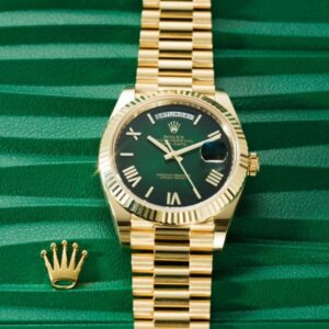 Rolex Oyster perpetual Day Date Automatic Gold-Green