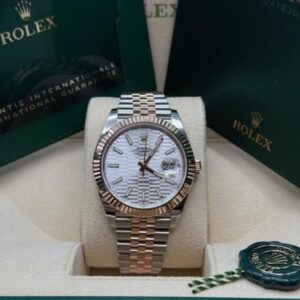 Rolex Oyster perpetual Date Just Automatic White