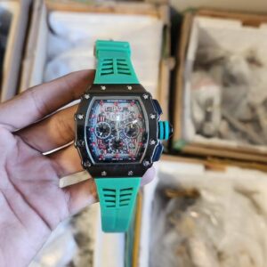 Richard Mille Premium Chronograph Black Green