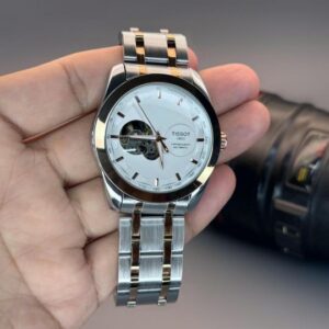 Tissot 1853 Tachymeter Automatic Skeleton T Tone Copper - J896