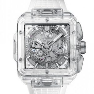 HUBLOT SQUARE BIG BANG UNICO TRANPARENT