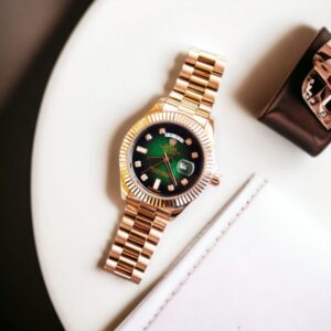 Rolex Oyster Perpetual Day Date Diamond 40 Battery Copper-Green