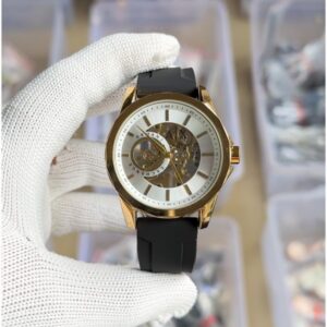 Emporio Armani Meccanico Automatic Black-Gold