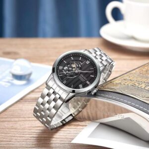 Seiko Presage Garden Silver-Black