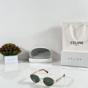 Celine 1006 Gold Green
