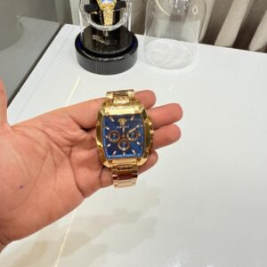 Versace Gold Blue Square